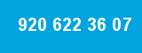 920 622 36 07 920 622 36 07